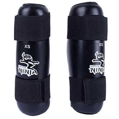 LNX Schienbeinschützer Little Ninja - ideal für Kinder Kickboxen Karate TKD Kampfsport von LNX