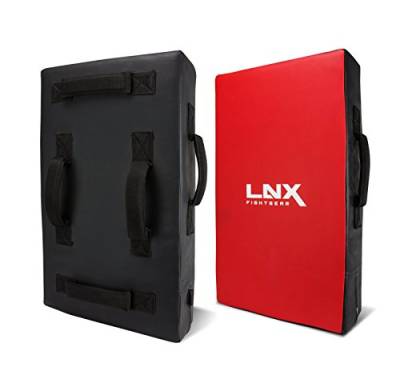 LNX Stoßkissen Pratze Performance Pro gerade - großes XL Schlagpolster Kickpolster Pratze ideal für Kickbox- Muay Thai Training usw. 70cm von LNX