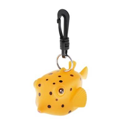 Leeadwaey Creative Scuba Dive Mundstück-Abdeckung mit Clip-Regler-Halterung, Boxfish von Leeadwaey