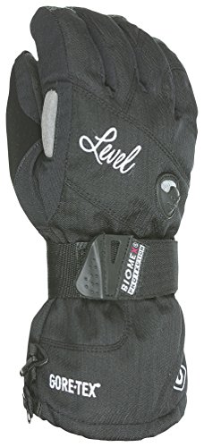 Level Damen Half Pipe GTX Handschuhe, Black, XS von Level