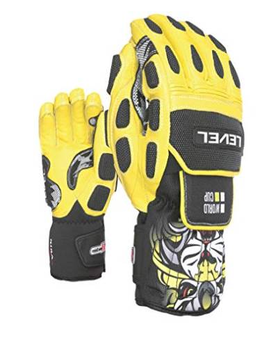 Level Herren Worldcup CF Handschuhe, Yellow, 7,5 von Level