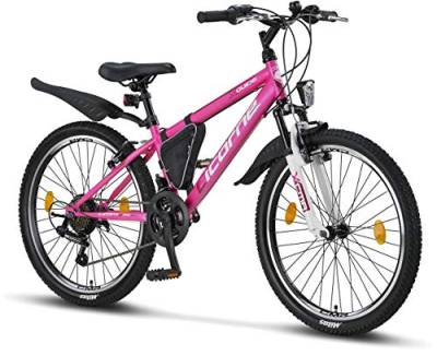Licorne Bike Guide Premium Mountainbike in 24 Zoll - Fahrrad für Mädchen, Jungen, Herren und Damen - 21 Gang-Schaltung von Licorne Bike