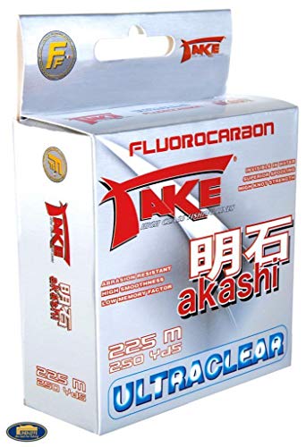 Lineaeffe Take Akashi Fluorocarbon 225m 0,25mm 10,0kg ultraclear von Lineaeffe