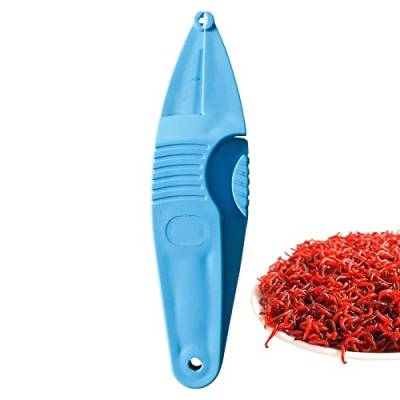 Lnhgh Redworm Bundler, Red Worm Clip | Wurmködergerät Outdoor-Angelausrüstungswerkzeug,Roter Wurm-Clip, sicherer Outdoor-Angel-Wurm-Köder-Clip, Angelgerät, Wurmköder, Clip-Gerät von Lnhgh