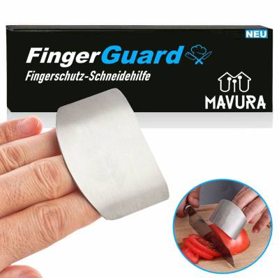 MAVURA Handschutz FingerGuard Finger Schutz Messerschnitt Fingerschutz, schneiden Küche Messer Schneidehilfe Gemüse Fleisch Geschenk von MAVURA