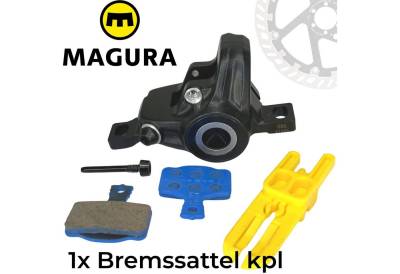 Magura Scheibenbremse Magura MT2 /4N Ersatz Bremszange mit Bremsbelägen 7.S & KBA Nummer ABE von Magura