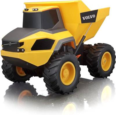 Maisto Tech RC-Truck Ferngesteuertes Auto - Volvo A25 Kipper (gelb, 30cm), detailliertes Modell von Maisto Tech