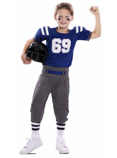 Metamorph Kostüm Footballspieler, Zweiteiliges Football-Outfit für den NFL-Nachwuchs von Metamorph