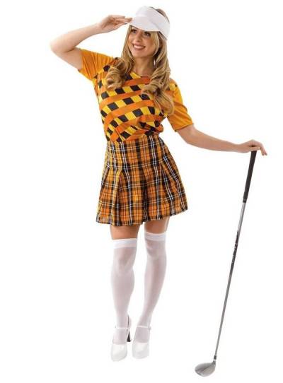 Metamorph Kostüm Golf Profi Kostüm für Frauen, Handicap? Egal! Eine echte Golferin braucht Stil! von Metamorph