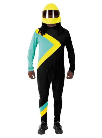 Metamorph Kostüm Jamaika Bob, Karibisches Wintersport Outfit für Herren von Metamorph