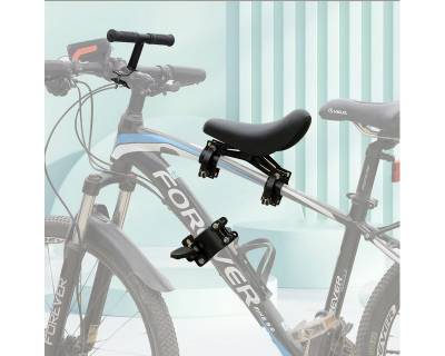 MidGard Fahrradkindersitz für Befestigen vorne am Rahmen, Kinder-Fahrradsitz mit Lenkergriffe von MidGard