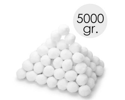 MidGard Pool-Filterkartusche Filter Balls, 500g Filterbälle für Poolpumpe ersetzen 18kg Filtersand von MidGard