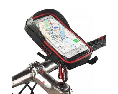 MidGard Fahrradtasche e-Bike Handy-Tasche für Fahrrad kompatibel mit Apple iPhones, Samsung von MidGard