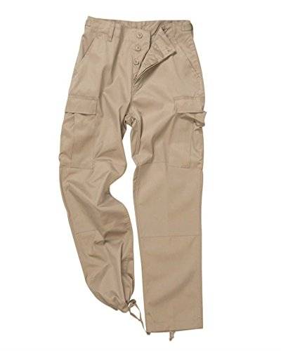 Mil-Tec Unisex Us Typ Bdu Hose, Khaki, L EU von Mil-Tec