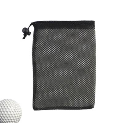 Missmisq Mesh-Golfballtasche, Golfball-Tragetasche - Mehrzweck-Nylon-Netztasche - Tragbare Aufbewahrungstasche für Golfer, platzsparende Tasche für Golfbälle, Tennisbälle von Missmisq