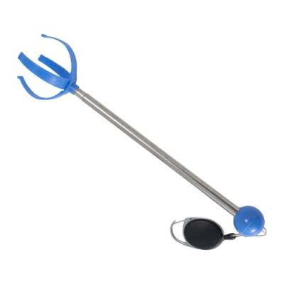 Missmisq Teleskopischer Golfball-Picker, Golfball-Pickup-Retriever | Ausziehbarer Golfball-Retriever aus Edelstahl | Ausziehbares Ball-Retriever-Werkzeug, Golfball-Retriever für Wasser, teleskopischer von Missmisq