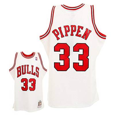 Mitchell&Ness Chicago Bulls Trikot Cbuwhit97Spi S von Mitchell & Ness