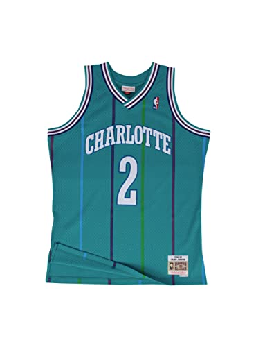 Mitchell & Ness NBA Swingman Jersey 2.0 C. Hornets 1991-92 - L. Johnson, XL von Mitchell & Ness