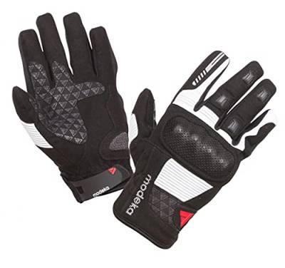 Modeka Fuego Handschuhe (Black/Gray,8) von Modeka