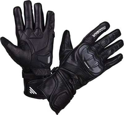 Modeka Miako Motorrad Handschuhe (Black,9) von Modeka