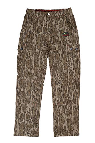 Mossy Oak Camo leichte Jagdhose für Herren, Camouflage-Kleidung, Größe L, Bottomland von Mossy Oak