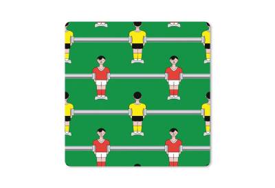 MuchoWow Gaming Mauspad Muster - Fußball - Sport (1-St), Mousepad mit Rutschfester Unterseite, Gaming, 40x40 cm, XXL, Großes von MuchoWow