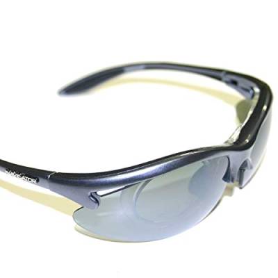 NAVIGATOR SPIDER Sport- u. Freizeitbrille, mit Einsatzrahmen für optische Linsen auch geeignet als Fahrrad- Ski- und Motorradbrille, mit UV400 Standard (Sonnenbrille) auch super als Laufsport/Laufbrille von NAVIGATOR