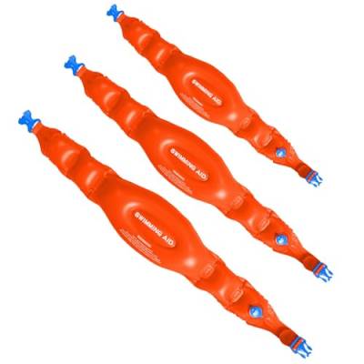 Schwimmgürtel, Schwimmgürtel für Kinder aufblasbare PVC -Schwimmgürtel Training Lernblattgürtel mit kaltem kaltem Widerstand wiederverwendbares Flotationsgerät für Pool, m von NIDONE