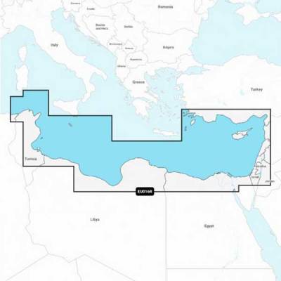 Navionics Msd Regular Eu016r Mediterráneo Sureste Chart Blau von Navionics