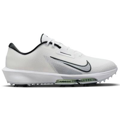 Nike Womens Air Zoom Infinity Tour Next% 2 Waterproof Spiked Golf Shoes, Female, White/green/platinum, 4 | American Golf von Nike Golf