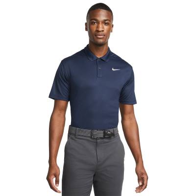 Nike Men's Dri-FIT Victory Golf Polo Shirt, Mens, Obsidian/white, Xxl | American Golf von Nike Golf