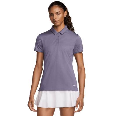 Nike Womens Dri-FIT Victory Golf Polo Shirt, Female, Daybreak/white, Large | American Golf von Nike Golf