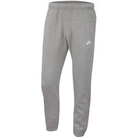 NIKE Sportswear Club Fleece Jogginghose Herren dark grey heather/matte silver L von Nike