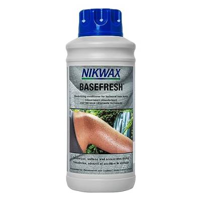 Nikwax BaseFresh desodorierende Klimaanlage, Herren, blau, 1 l von Nikwax