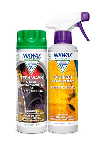 Nikwax Doppelpack Tech Wash + TX.Direct Spray-On 2x300ml von Nikwax