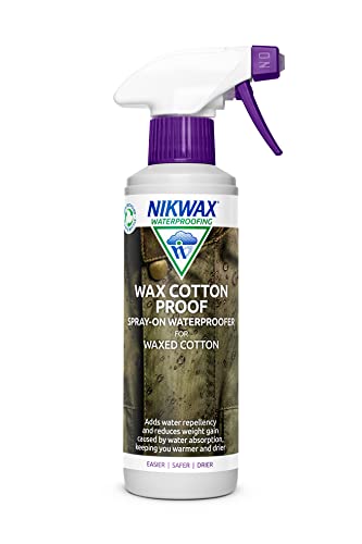Nikwax Unisex - Nikwax Wax Cotton Proof Neutral 300 Ml Spray , Clear, Unisex EU von Nikwax