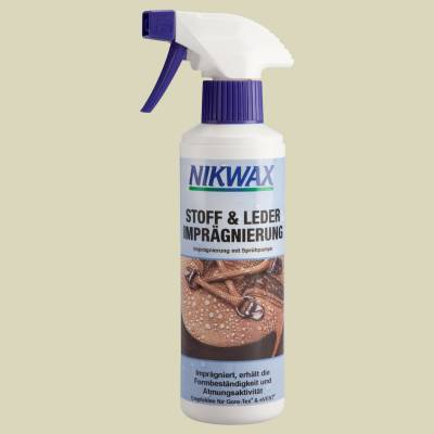 Stoff und Leder Imprägnierung 300 ml Inhalt 300ml von Nikwax