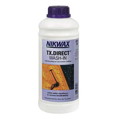 VAUDE Unisex Nikwax Tx Direct 1l Pflegemittel, klar, Einheitsgröße von Nikwax