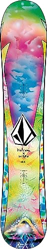 Nitro Snowboards Herren ALTERNATOR X Volcom BRD´24, Allmountainboard, Directional, Cam-Out Camber, All-Terrain, Mid-Wide bis Wide, je nach Länge, Trippy Volcom Grafik - Artist: Star Shields von Nitro