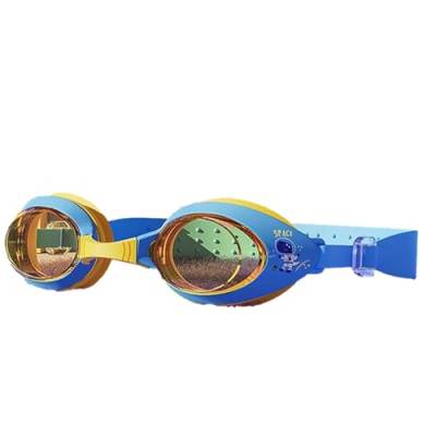 Novent Kinder-Schwimmbrille,Kinder-Wasserbrille | Weiche Silikon-High-Definition-Schwimmbrille für Kinder | Rutschfeste Tauchausrüstung, elastische, niedliche, bequem sitzende Wasserbrille für Jungen von Novent