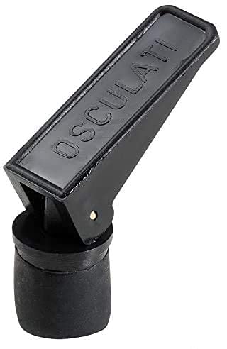 Osculati Nur Ausgleichs-Bordurchlass, schwarz 22 mm von OSCULATI