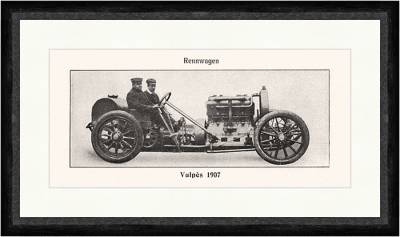 Kunstdruck Vulpes 1907 Rennwagen Kettenantrieb Zweisitzer Motor Faks Sport 033, (1 St) von OTTO
