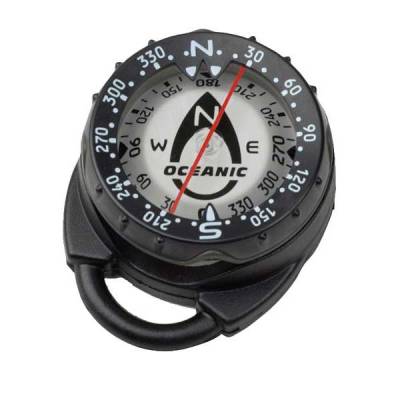 Oceanic Sidescan Ii Clip Assembly Compass Schwarz von Oceanic