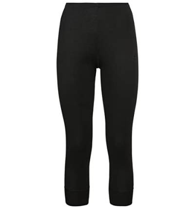 Odlo Damen Bukser 3/4 varme Unterhose, Schwarz, XL EU von Odlo