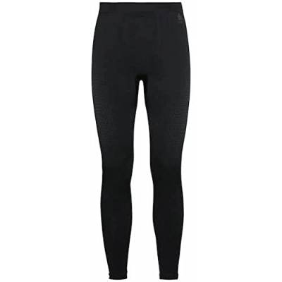 Odlo Herren Funktionsunterwäsche Lange Hose PERFORMANCE WARM ECO, black - new odlo graphite grey, L von Odlo