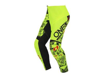 Oneal ELEMENT Kinder Hose ATTACK V.23 neon yellow/black von Oneal