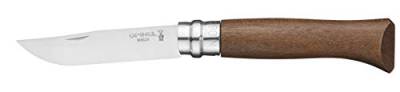 Opinel Inox Lux Walnut Messer, Braun, S von Opinel