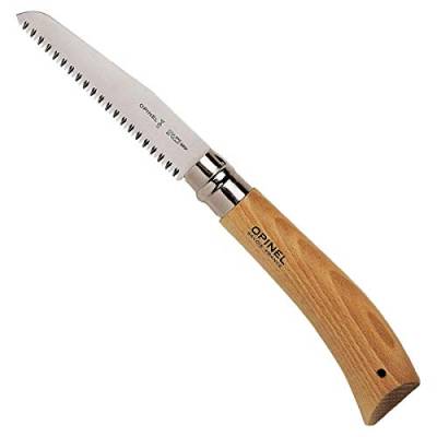 Opinel Werkzeug Baumsäge Länge geöffnet: 28.5 cm Messer, grau, M von Opinel