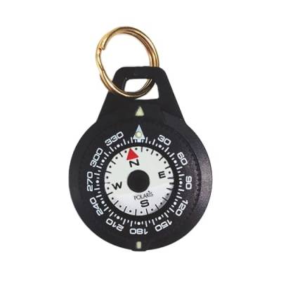 POLARIS Wasserdichter Mikrokompass 2 Modelle/Armbandkompass oder EDC-Kompass (EDC-Kompass, 1) von POLARIS