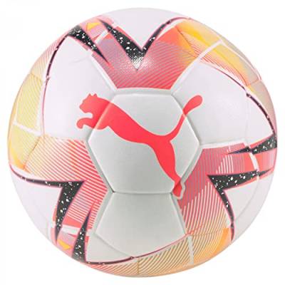Puma Futsal 1 Tb FIFA Quality Pro, Ball, Puma White-Sunset Glow-Sun Stream, Größe 4 (62 cm) von PUMA